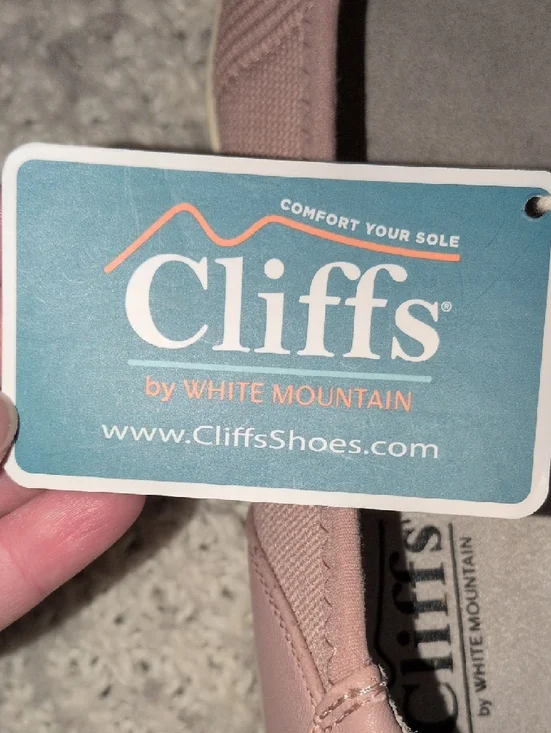 Cliffs by WHITE MOUNTAIN Pink Knit Pavlina Comfort Flats Size 6 NEW NWT - Picture 8 of 15